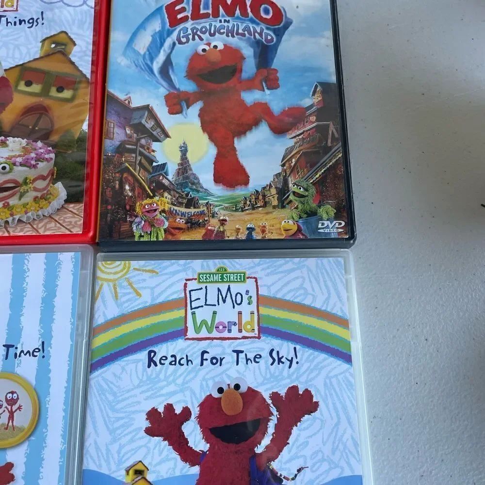 11 Sesame Street DVD’s and Book - Picture 7 of 7